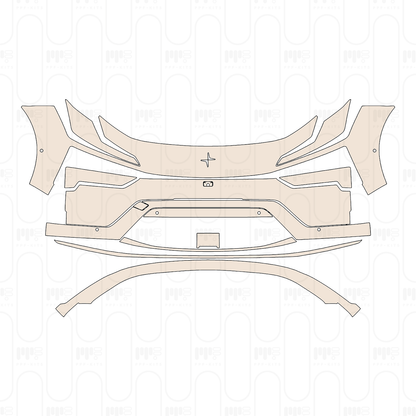Pre-Cut PPF Polestar 4 2023