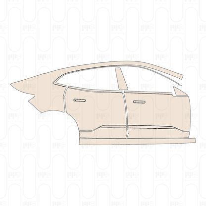 Pre-Cut PPF Polestar 4 2023