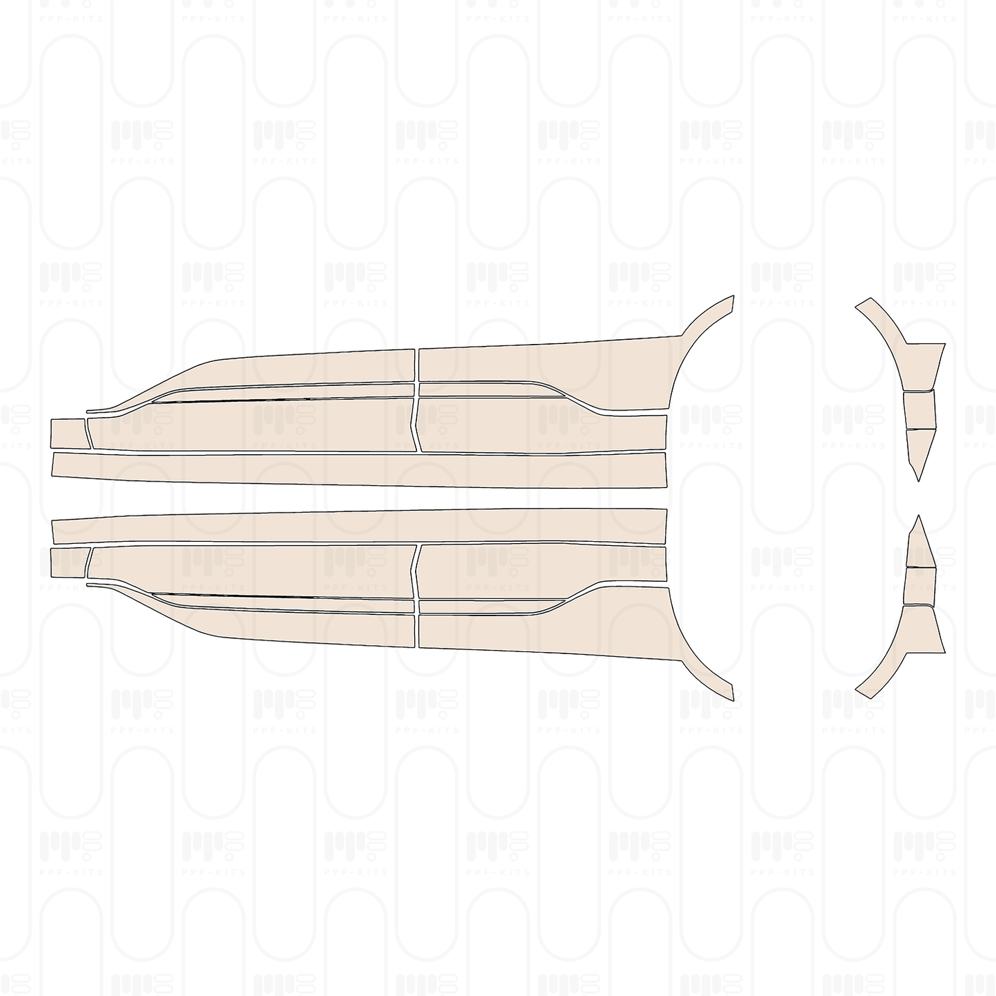 Pre-Cut PPF Polestar 4 2023