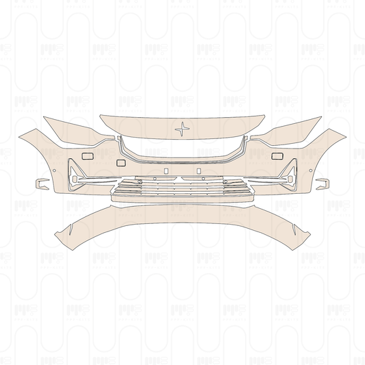 Pre-Cut PPF Polestar 2 2023