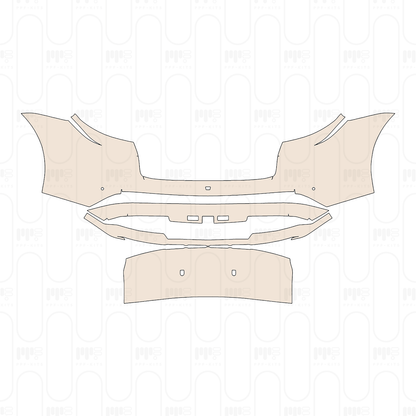 Pre-Cut PPF Porsche Taycan Cross Turismo Taycan 4 Cross Turismo 2023