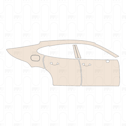 Pre-Cut PPF Porsche Panamera Sedan Panamera 4S 2023