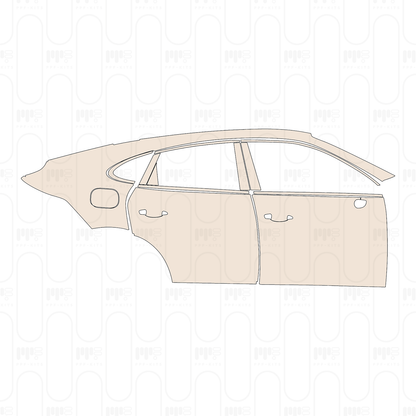 Pre-Cut PPF Porsche Cayenne Coupe Cayenne Coupe 2023