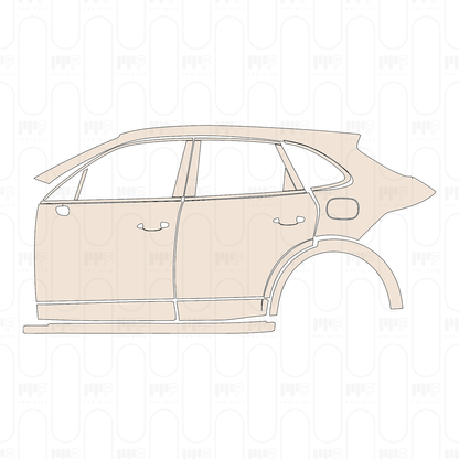 Pre-Cut PPF Porsche Cayenne E-Hybrid 2023