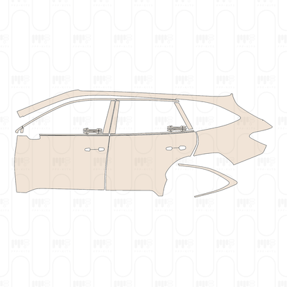 Pre-Cut PPF Subaru Outback (US) Base 2022