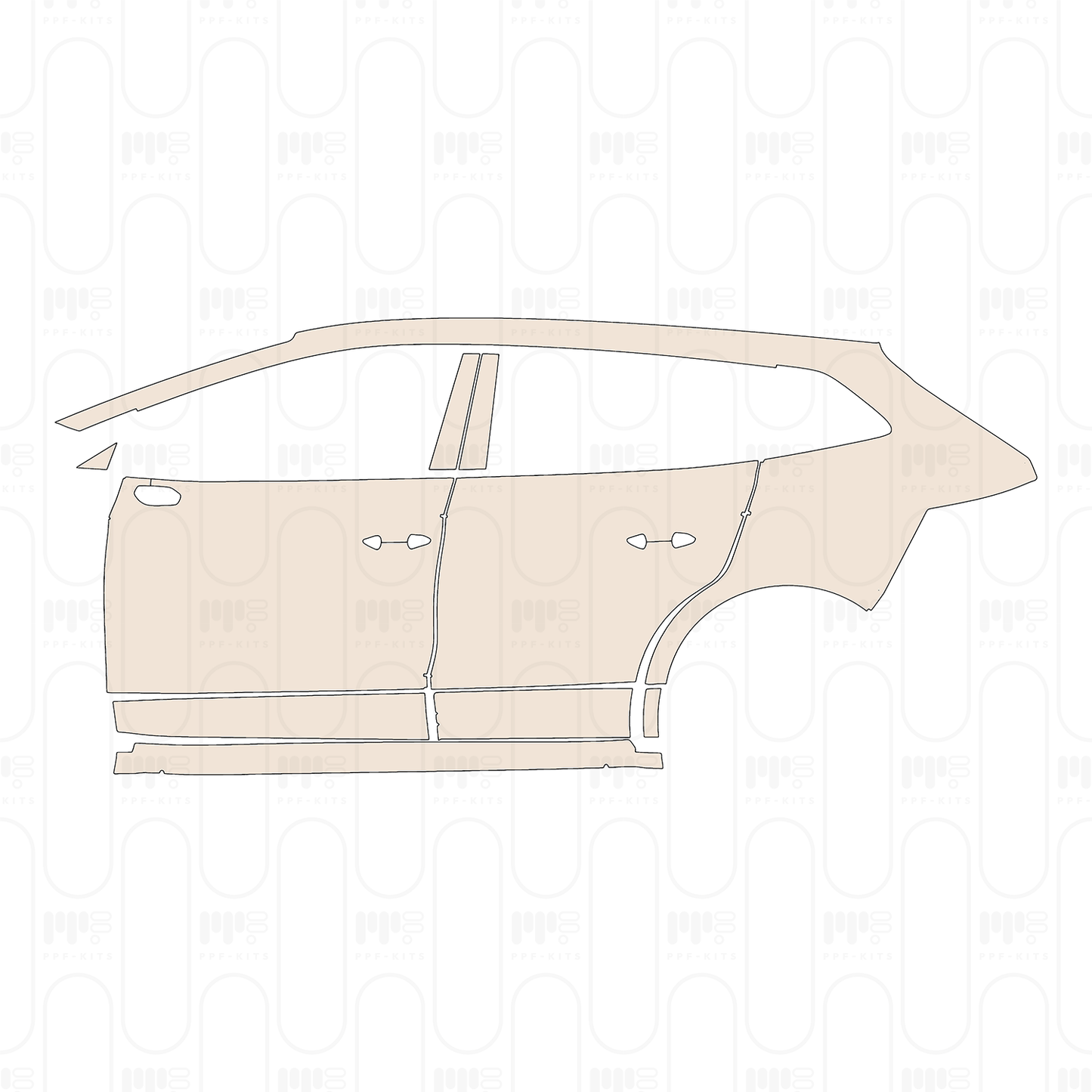 Pre-Cut PPF Skoda Enyaq iV (EU) Luxury 2023
