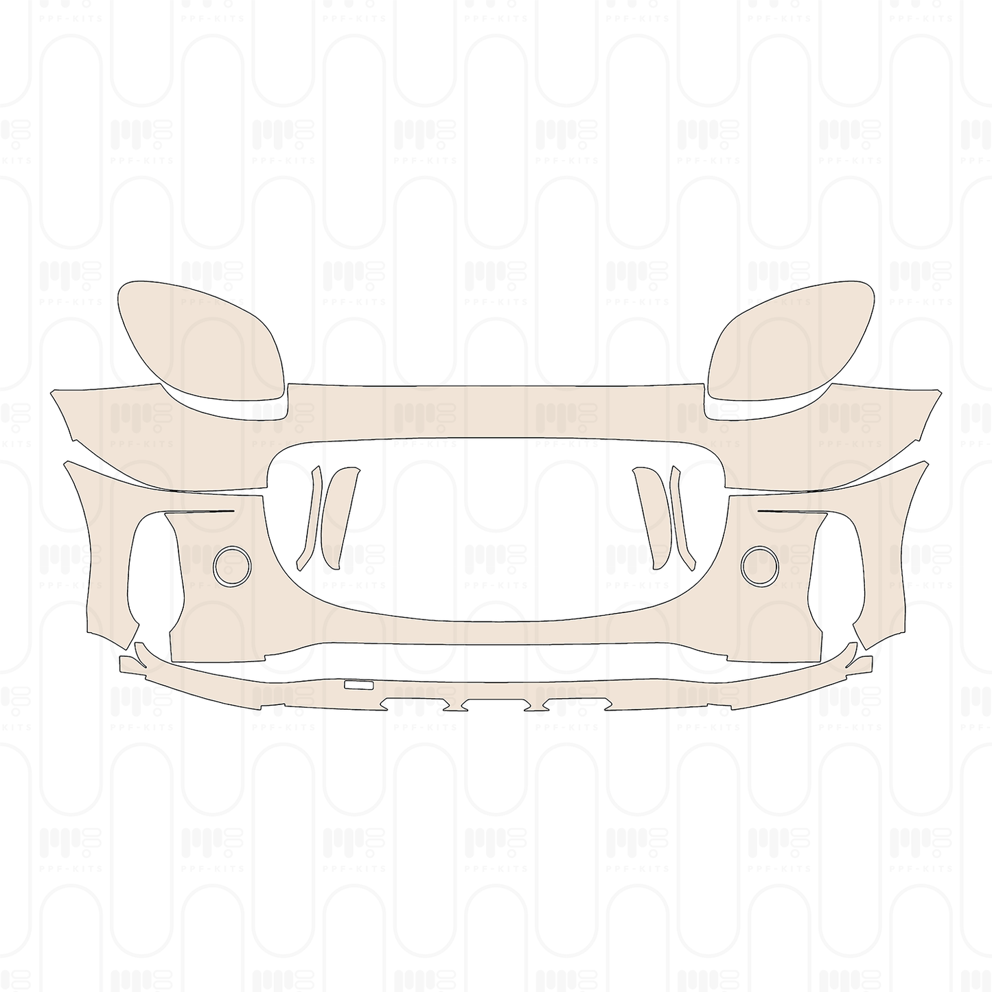 Pre-Cut PPF Smart fortwo EQ Convertible 2023