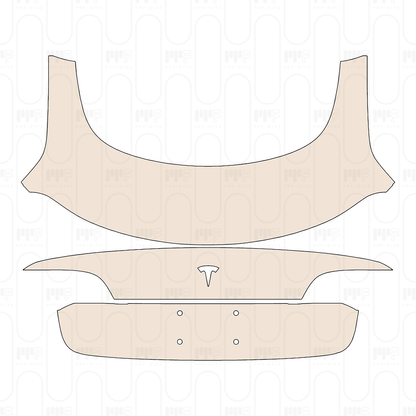 Pre-Cut PPF Tesla Model 3 2023