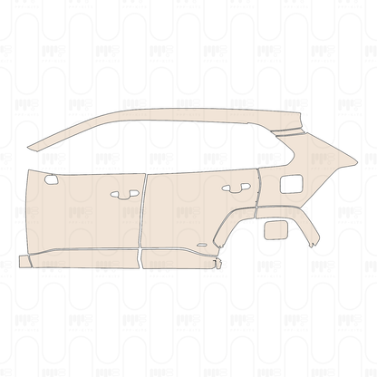 Pre-Cut PPF Toyota RAV4 Prime (US) SE 2023