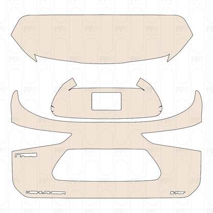 Pre-Cut PPF Toyota Highlander (CN) 2023