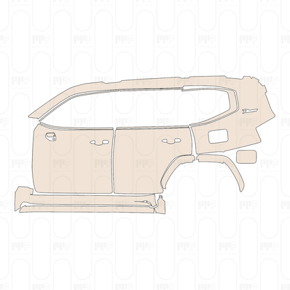 Pre-Cut PPF Toyota Land Cruiser Luxury 2023