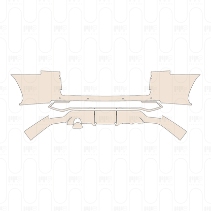 Pre-Cut PPF Toyota Land Cruiser (ME) GXR 2023