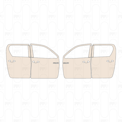 Pre-Cut PPF Toyota Hilux (EU) Double Cab Invincible X 2023