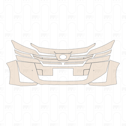 Pre-Cut PPF Toyota Vellfire 2023