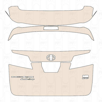 Pre-Cut PPF Toyota Vellfire 2023