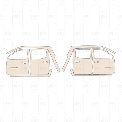 Pre-Cut PPF Toyota Tacoma Double Cab SR 2023