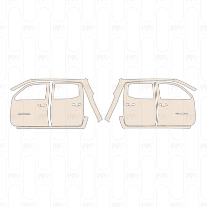 Pre-Cut PPF Toyota Tacoma Double Cab SR 2023