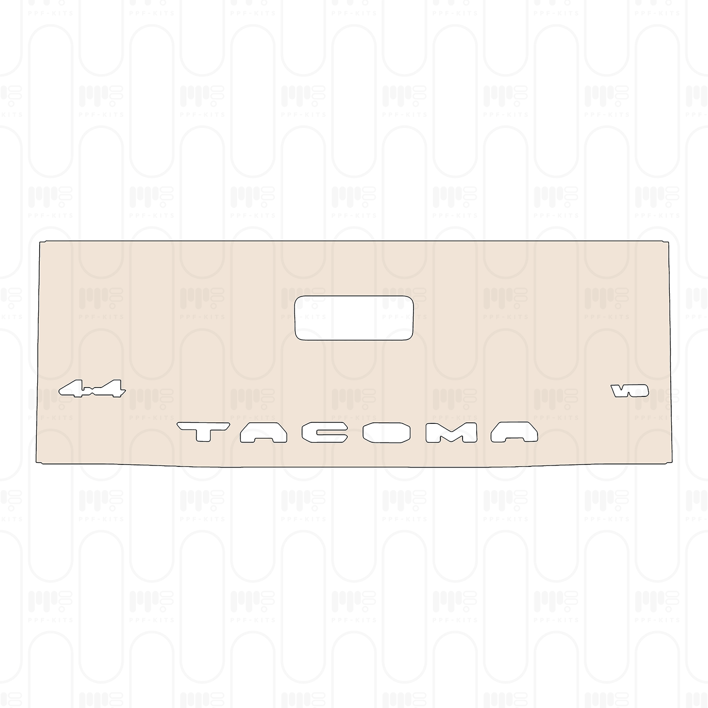Pre-Cut PPF Toyota Tacoma Double Cab SR 2023