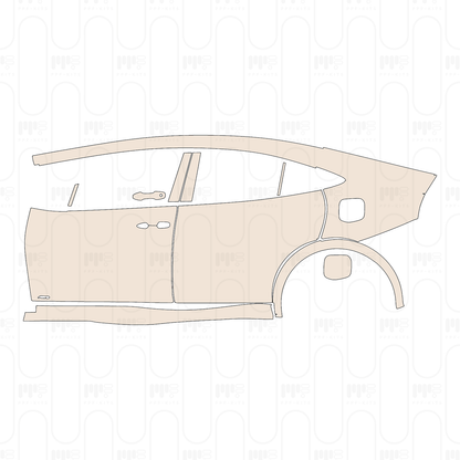Pre-Cut PPF Toyota Prius (US) LE 2023