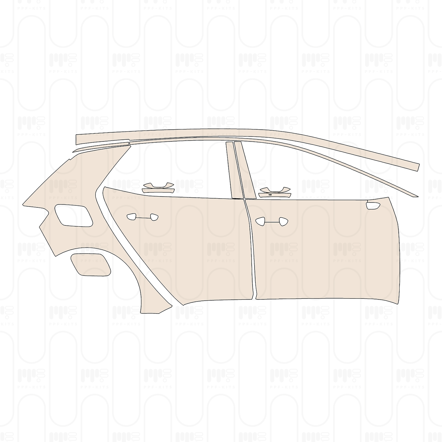 Pre-Cut PPF Volkswagen ID.3 (CN) 2023