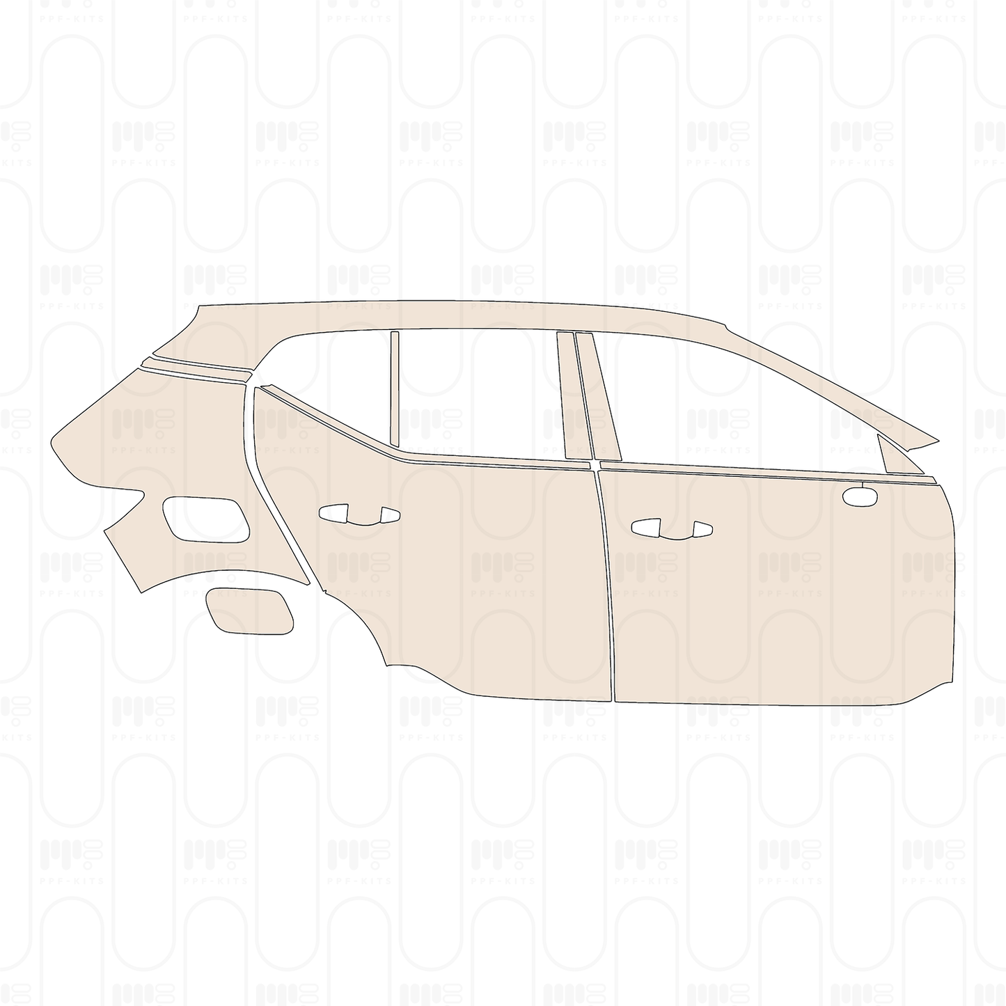 Pre-Cut PPF Volvo XC40 Momentum 2023