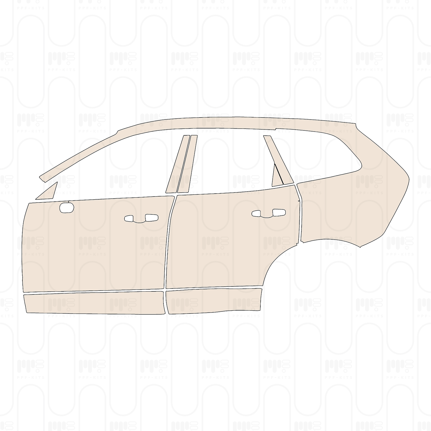 Pre-Cut PPF Volvo XC60 Momentum 2023