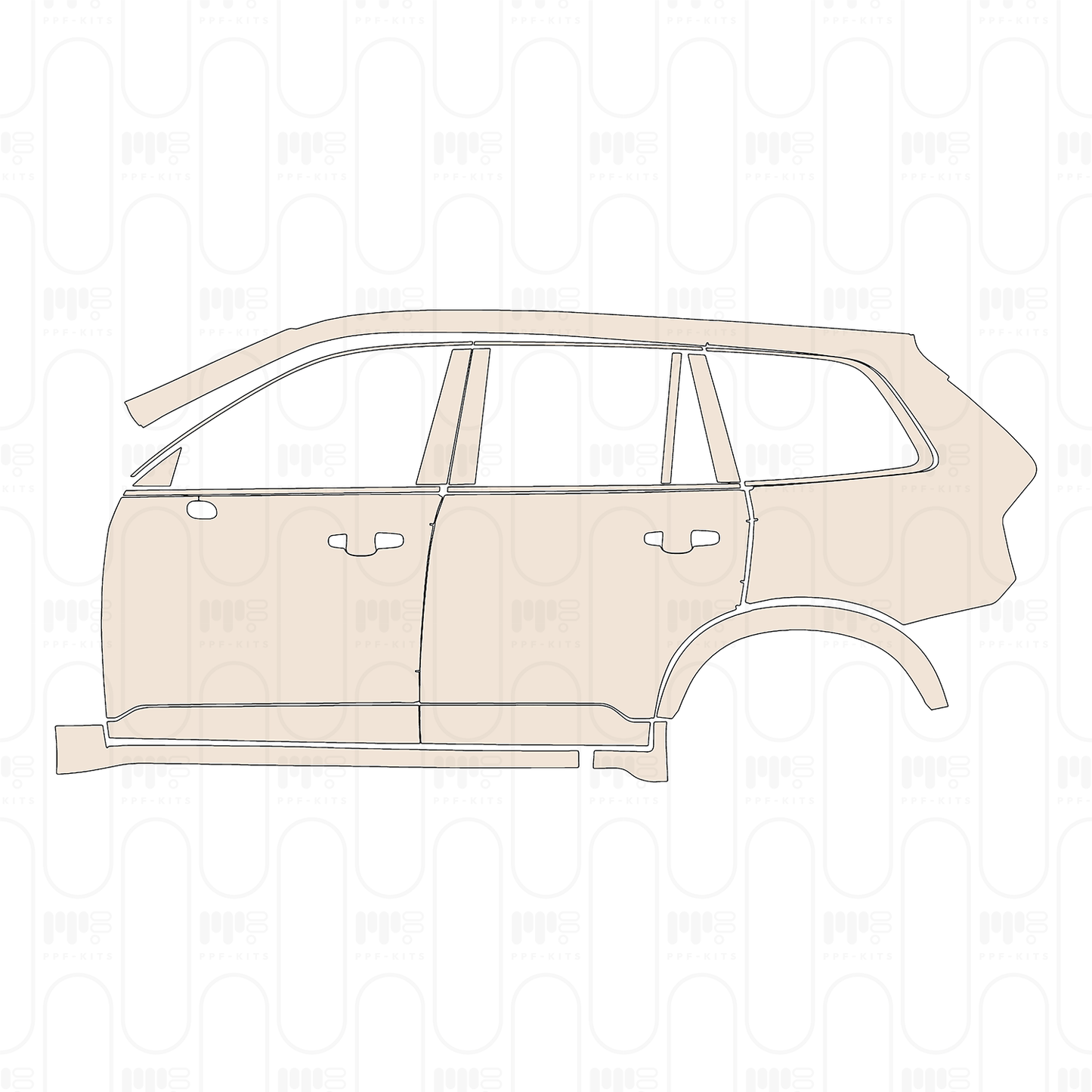 Pre-Cut PPF Volvo XC90 Momentum 2023