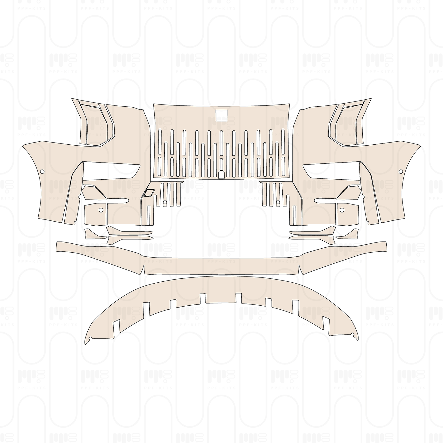 Pre-Cut PPF Zeekr 009 Base 2023