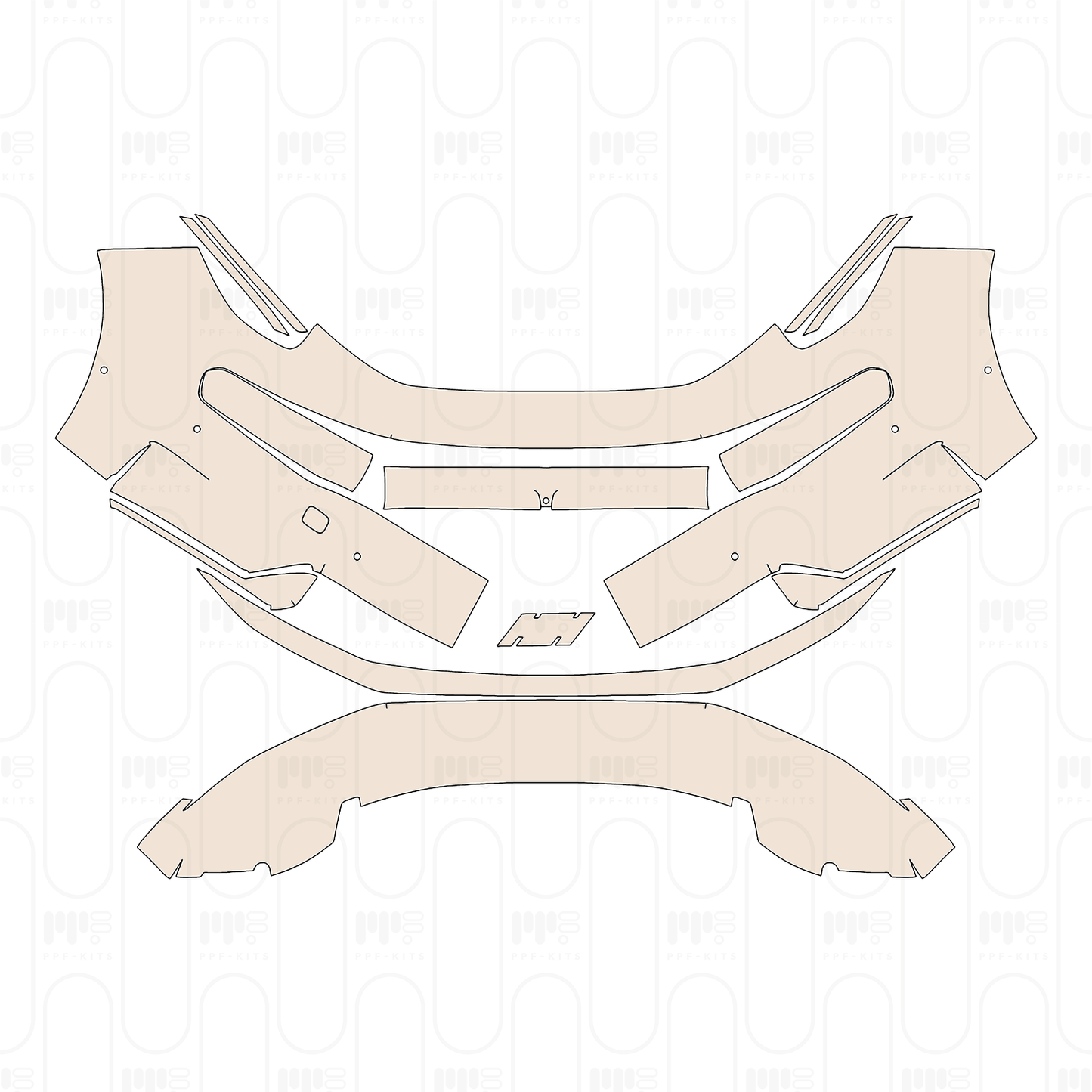 Pre-Cut PPF Zeekr 001 2023