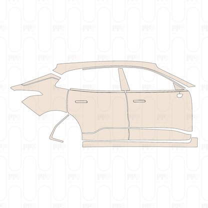 Pre-Cut PPF Zeekr 001 2023