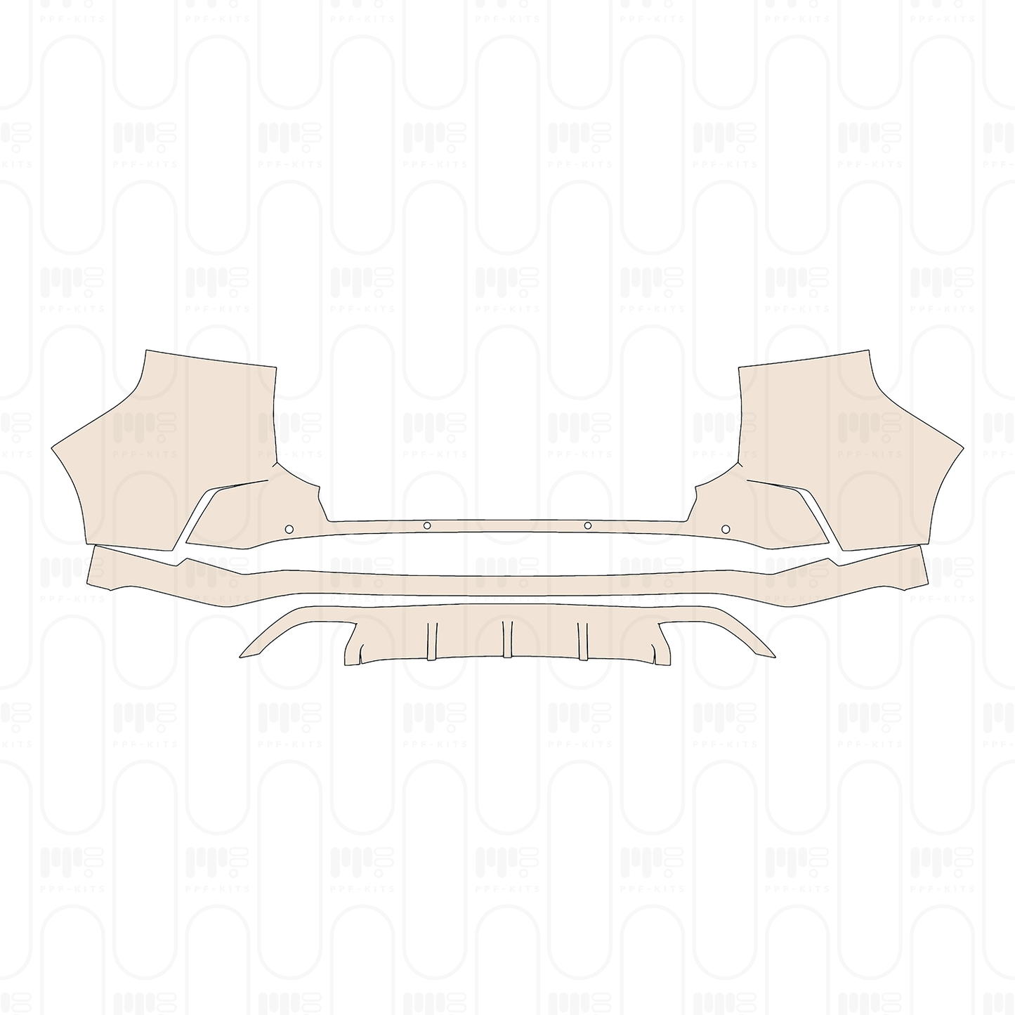 Pre-Cut PPF Ford EDGE ST-line 2022
