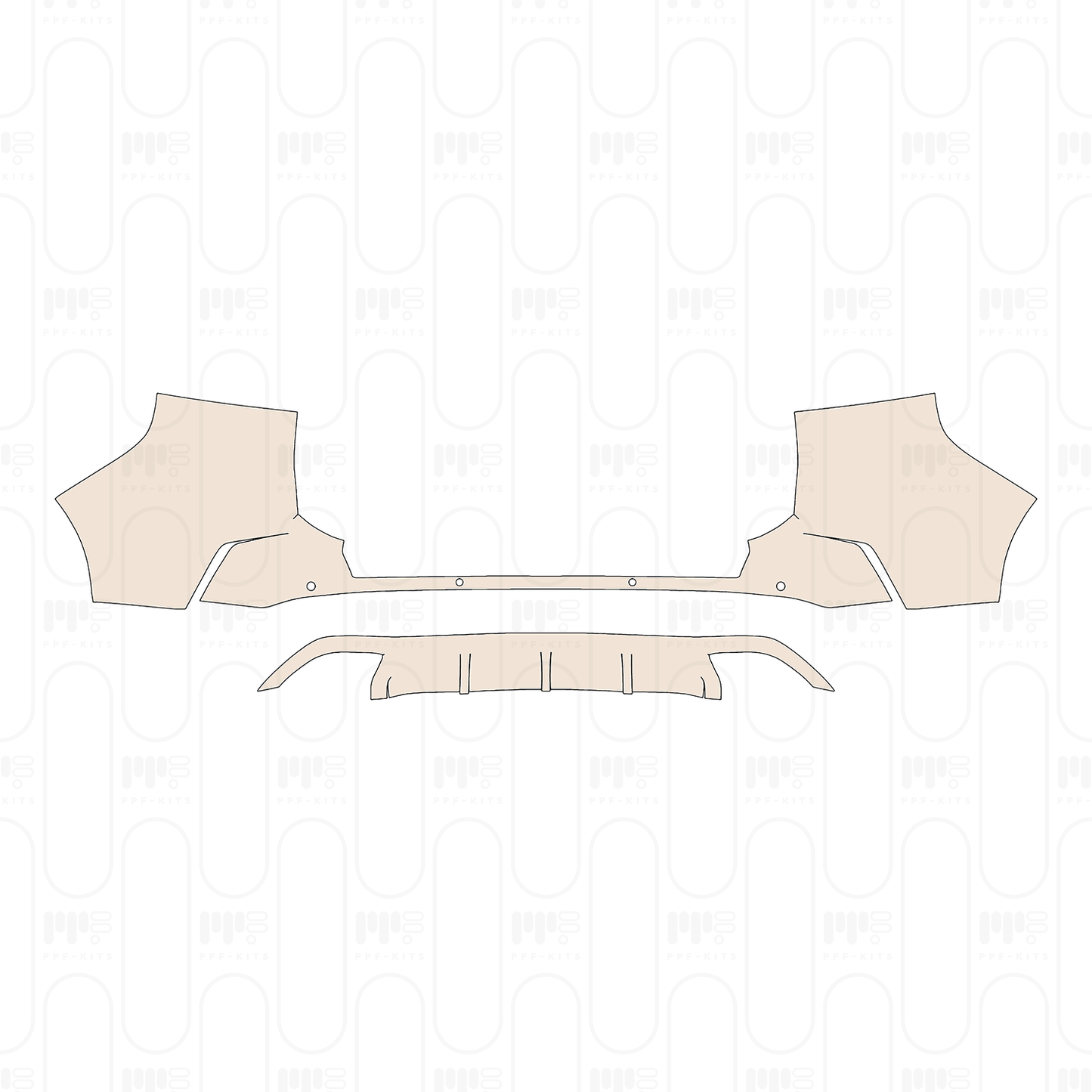 Pre-Cut PPF Ford EDGE Base 2022