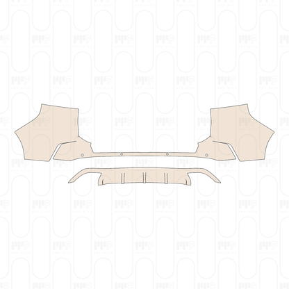 Pre-Cut PPF Ford EDGE Base 2022