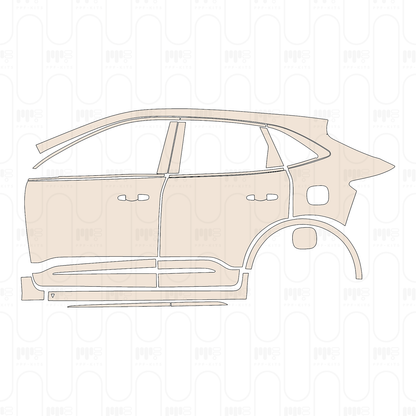 Pre-Cut PPF Ford Kuga Vignale 2022
