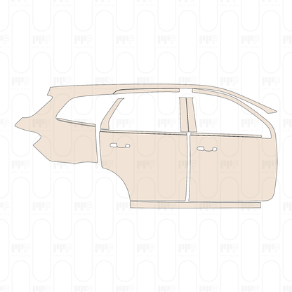 Pre-Cut PPF Ford Everest Base 2022