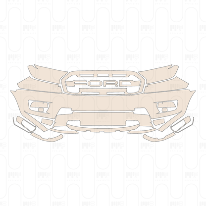 Pre-Cut PPF Ford Ranger (EU) Raptor 2022