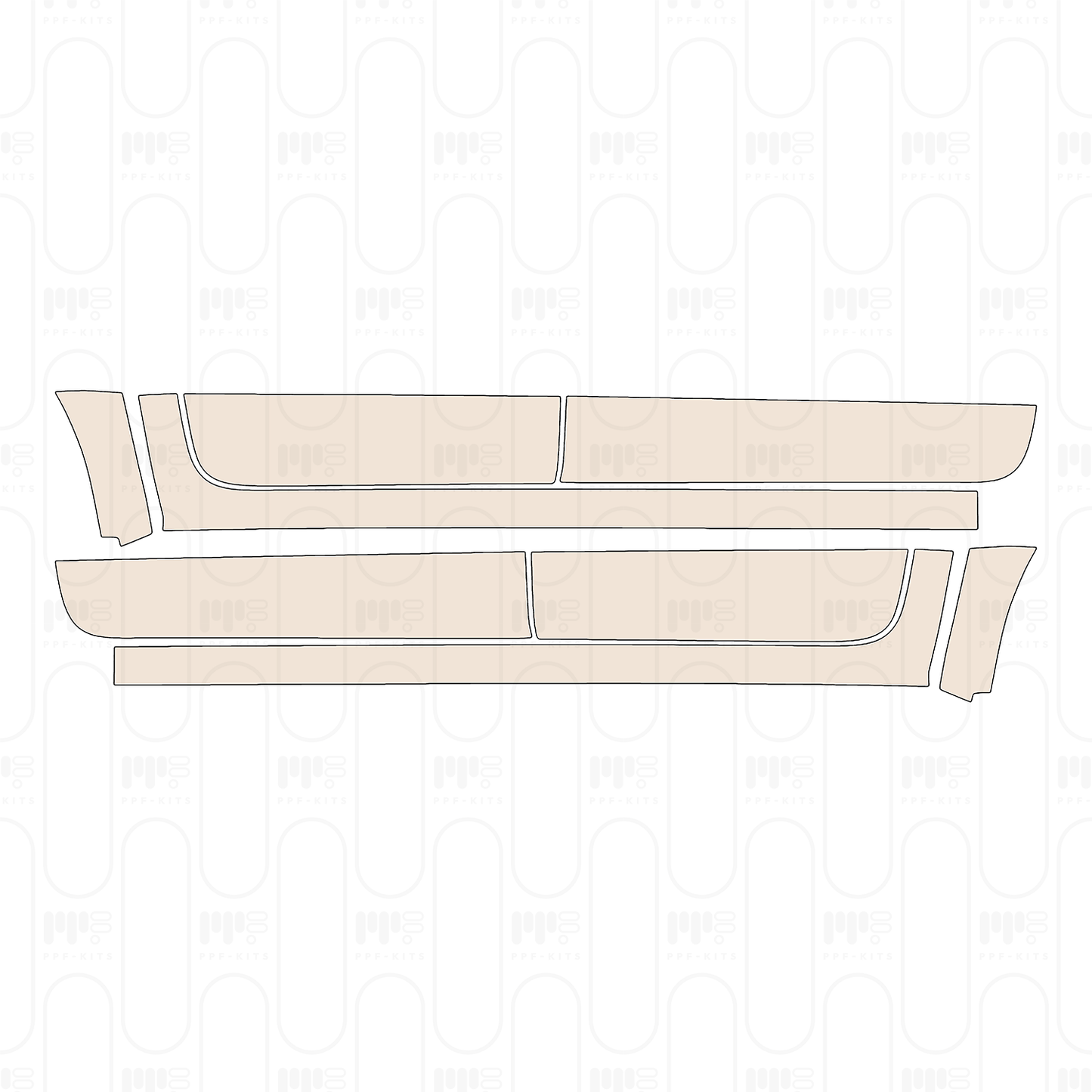 Pre-Cut PPF Ford Ranger (EU) Raptor 2022