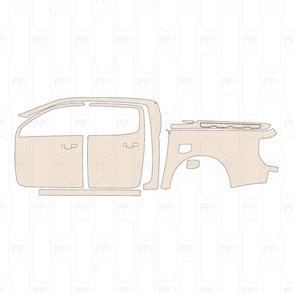 Pre-Cut PPF Ford Ranger (EU) Wildtrak 2022