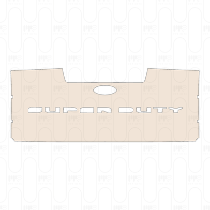 Pre-Cut PPF Ford Super Duty F-250 Super Cab Lariat 2022