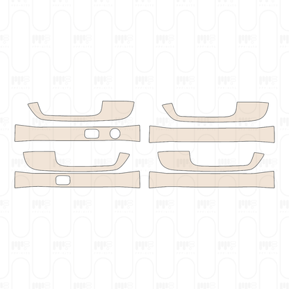 Pre-Cut PPF Ford Super Duty F-250 Crew Cab King Ranch 2022