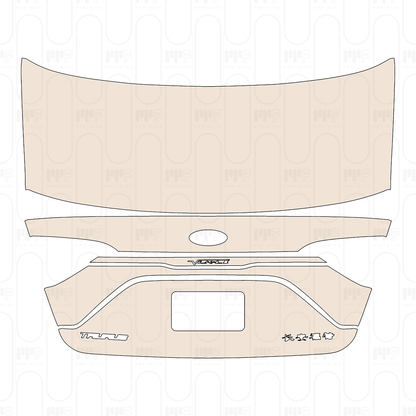 Pre-Cut PPF Ford Taurus Luxury 2022