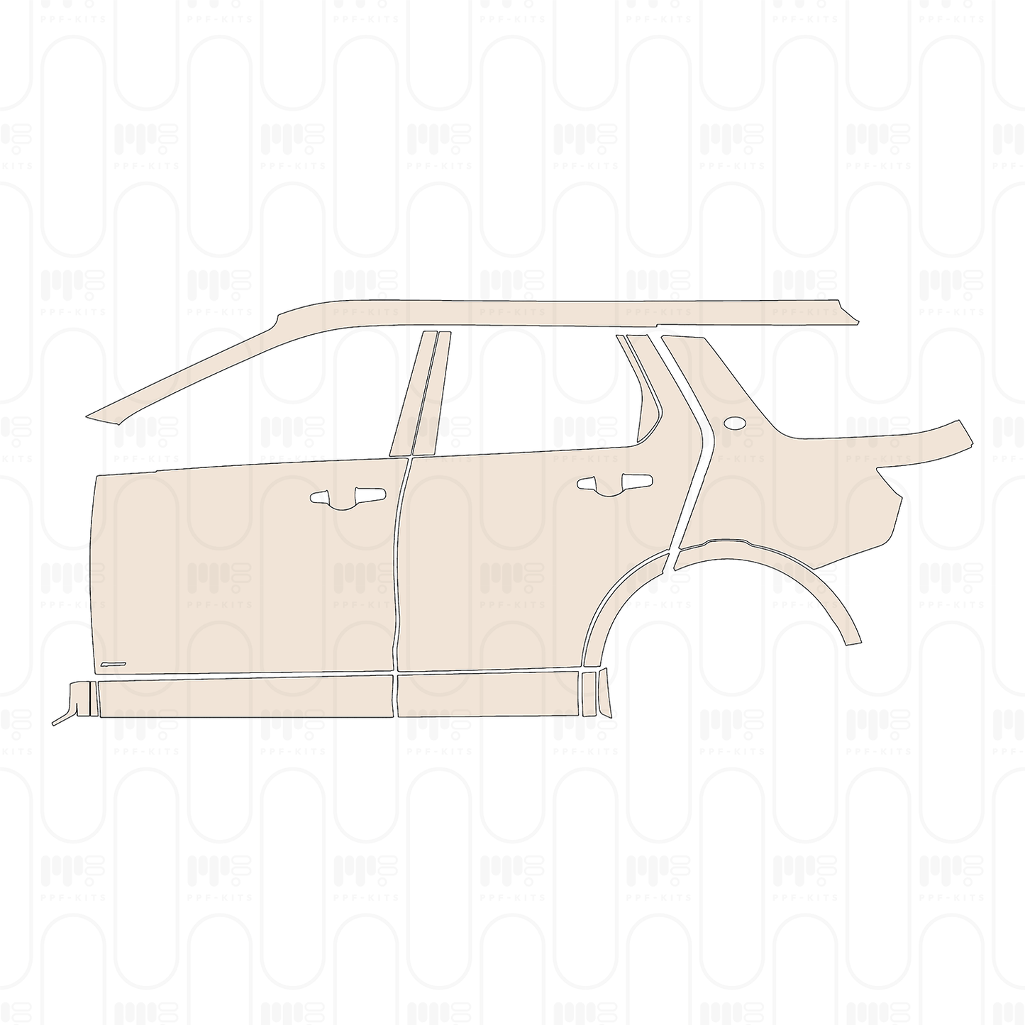 Pre-Cut PPF Land Rover Discovery Sport R-Dynamic 2022