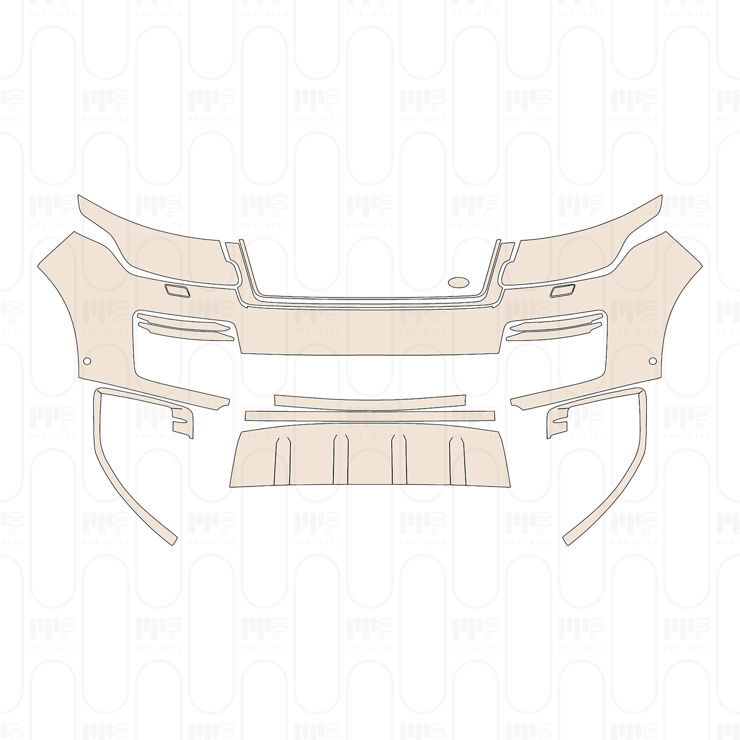 Pre-Cut PPF Land Rover Range Rover Extended Wheelbase SVAutobiography 2022