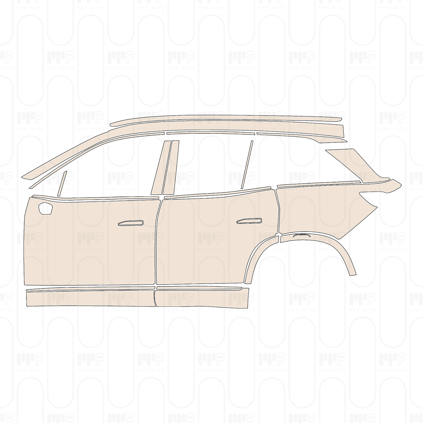 Pre-Cut PPF NIO ES8 2022