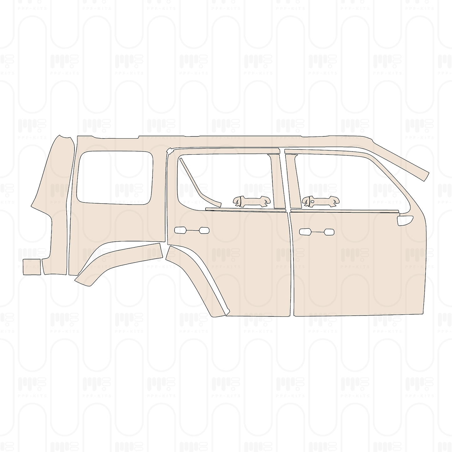 Pre-Cut PPF Tank 300 Base 2022
