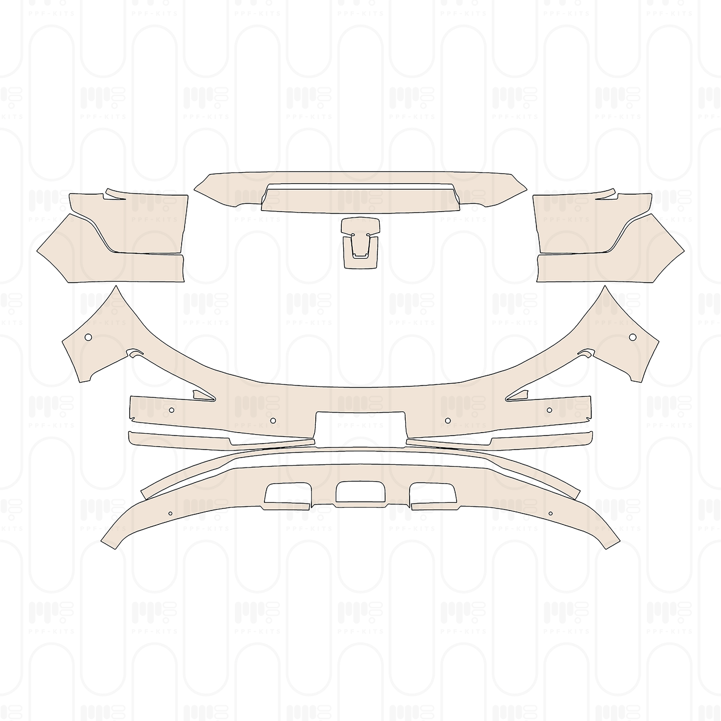 Pre-Cut PPF Tank 500 Luxury 2022