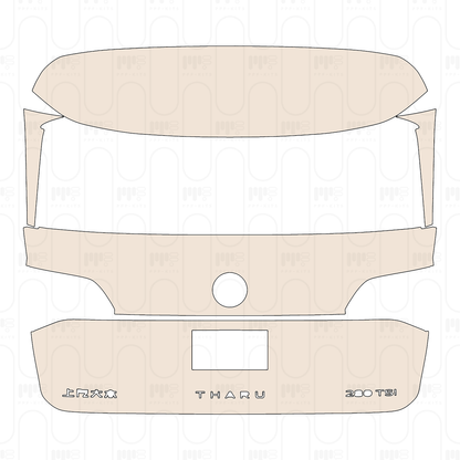 Pre-Cut PPF Volkswagen Tharu Base 2022