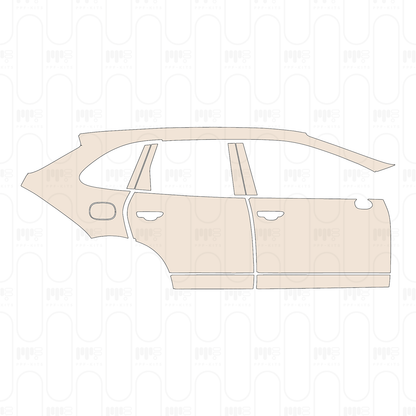 Pre-Cut PPF Porsche Cayenne 2016