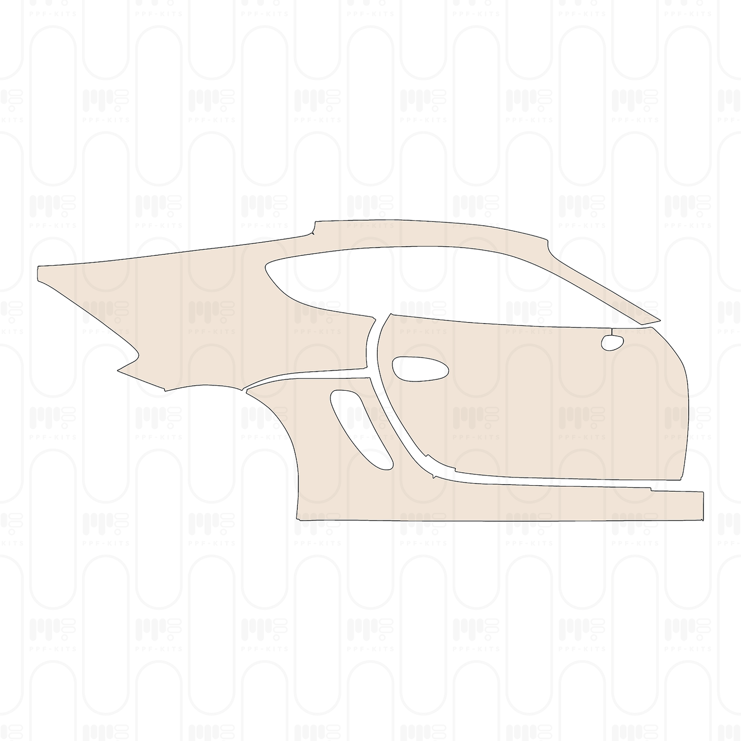Pre-Cut PPF Porsche Cayman 2016