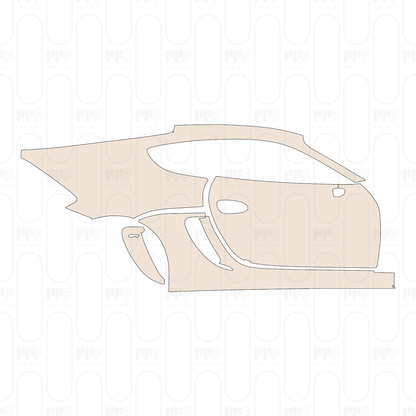 Pre-Cut PPF Porsche Cayman GT4 2016